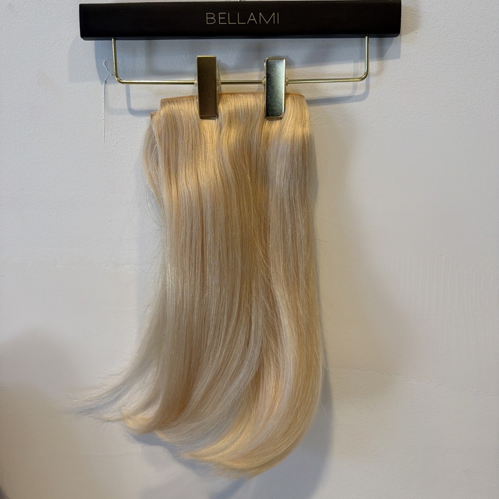 Bellami Halo Pro Hair Extension 14" Platinum Blonde #80 New Remy Hair Open Box - Picture 2 of 6